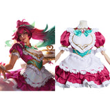 Juego League of Legends Lol Sivir Café Cosplay Vestido Disfraz Navidad Carnaval Fiesta Traje