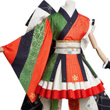 Juego Fate/Grand Order Izumo no Okuni Cosplay Navidad Disfraz Traje Vestido Carnaval