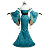 Juego Genshin Impact Señora Hina / Gorou Cosplay Navidad Disfraz Vestido Conjunto Carnaval Traje