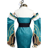 Juego Genshin Impact Señora Hina / Gorou Cosplay Navidad Disfraz Vestido Conjunto Carnaval Traje