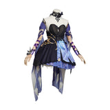 Juego Genshin Impact Keqing Cosplay Navidad Disfraz Traje Vestido Carnaval