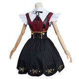 Juego Needy Girl Overdose-Amer Chan Kangel Cosplay Navidad Disfraz Traje Vestido