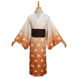 Anime Demon Slayer Agatsuma Zenitsu Kimono Cosplay Disfraz Traje Fiesta