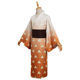 Anime Demon Slayer Agatsuma Zenitsu Kimono Cosplay Disfraz Traje Fiesta