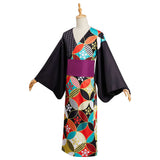 Anime Demon Slayer Uzui Tengen Kimono Cosplay Disfraz Traje Navidad Carnaval Fiesta