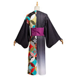 Anime Demon Slayer Uzui Tengen Kimono Cosplay Disfraz Traje Navidad Carnaval Fiesta