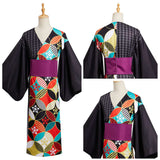 Anime Demon Slayer Uzui Tengen Kimono Cosplay Disfraz Traje Navidad Carnaval Fiesta