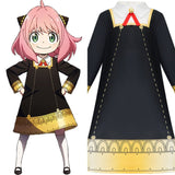 Anime Spy Family Anya Forger Niños Cosplay Navidad Disfraz Falda Vestido Carnaval Traje