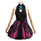 Juego Arcane: League of Legends Jinx Cosplay Disfraz Vestido Falda Navidad DISFRAZDEDIADEBRUJAS.ES®