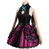 Juego Arcane: League of Legends Jinx Cosplay Disfraz Vestido Falda Navidad DISFRAZDEDIADEBRUJAS.ES®