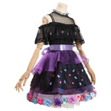 Anime Encanto Isabela Cosplay Disfraz Traje Vestido Creación Secundaria-DISFRAZDEDIADEBRUJAS.ES®