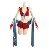 Juego Fire Emblem Micaiah Bikini Cosplay Fiesta Disfraz Traje de Baño Carnaval