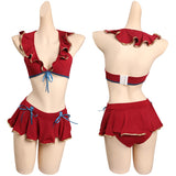 Juego Fire Emblem Micaiah Bikini Cosplay Fiesta Disfraz Traje de Baño Carnaval