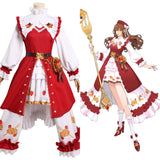 Juego Honor Of Kings Wang Zhaojun Hora de la tarde Cosplay Vestido Disfraz Traje Falda