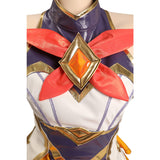 Juego League of Legends Seraphine - Star Guardian Cosplay Disfraz Traje Vestido Falda