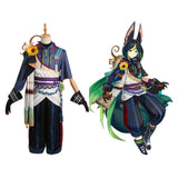 Juego Genshin Impact Tighnaria Cosplay Disfraz Traje Fiesta Halloween Carnaval