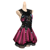 Juego Arcane: League of Legends Jinx Cosplay Disfraz Traje Vestido Falda DISFRAZDEDIADEBRUJAS.ES®