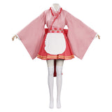 Anime Demon Slayer Tsuyuri Kanawo Kimono Mucama Cosplay Navidad Disfraz Vestido Carnaval Traje