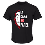 La Casa de Papel Dali Camiseta Estampada Dali Cosplay Camiseta