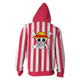 ONE PIECE STAMPEDE Monkey D. Luffy Sudadera con Capucha para Adultos Unisex