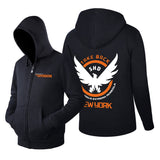 Videojuego Tom Clancy's The Division Cosplay Sudadera Estampada con Cremallera para Adultos Unisex