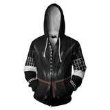 The Witcher 3: Wild Hunt Yennefer Sudadera Estampada con Cremallera para Adultos Unisex