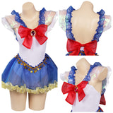 Anime Sailor Moon Tsukino Usagi Cosplay Fiesta Disfraz Traje de Baño Creación Secundaria-DISFRAZDEDIADEBRUJAS.ES®