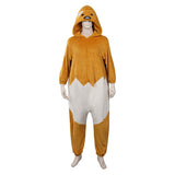 TV Gudetama: An Eggcellent Adventure Gudetama Cosplay Disfraz Pijama Mono Traje Fiesta Halloween Carnaval