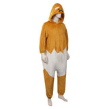 TV Gudetama: An Eggcellent Adventure Gudetama Cosplay Disfraz Pijama Mono Traje Fiesta Halloween Carnaval