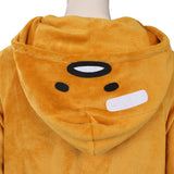 TV Gudetama: An Eggcellent Adventure Gudetama Cosplay Disfraz Pijama Mono Traje Fiesta Halloween Carnaval