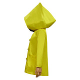 Juego Little Nightmares II Seis Cosplay Disfraz  Abrigo Amarillo Halloween Carnaval Traje