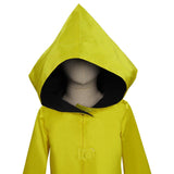 Juego Little Nightmares II Seis Cosplay Disfraz  Abrigo Amarillo Halloween Carnaval Traje