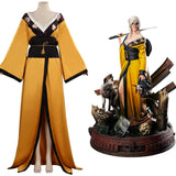 Series de Televisión The Witcher 3: Wild Hunt Ciri Kimono Cosplay Disfraz Halloween Falda Vestido Carnaval Traje mujer Per.