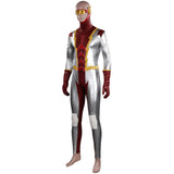 Película Flash S7 Bart Allen Impulse Cosplay Disfraz Traje Navidad Carnaval Fiesta