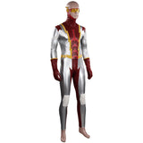 Película Flash S7 Bart Allen Impulse Cosplay Disfraz Traje Navidad Carnaval Fiesta
