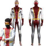 Película Flash S7 Bart Allen Impulse Cosplay Disfraz Traje Navidad Carnaval Fiesta