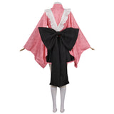 Anime Demon Slayer Kamado Nezuko Kimono Cosplay Navidad Disfraz Traje Vestido