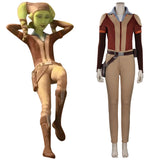 TV Star Wars: The Bad Batch - Hera Syndulla Cosplay Disfraz Traje Navidad Carnaval Fiesta