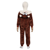 Animal Tasmania Devil Pijamas Niños Mono Cosplay Disfraz Traje Navidad Carnaval Fiesta