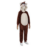 Animal Tasmania Devil Pijamas Niños Mono Cosplay Disfraz Traje Navidad Carnaval Fiesta