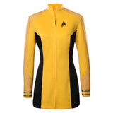 TV Star Trek：Strange New World S1 Una Chin-Riley Cosplay Navidad Disfraz Traje Vestido