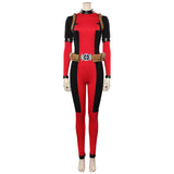 Película Lady Deadpool Wanda Wilson Cosplay Disfraz Traje Navidad Carnaval Fiesta