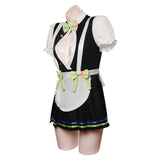 Anime Demon Slayer Kanroji Mitsuri Mucama Cosplay Disfraz Traje Vestido Falda