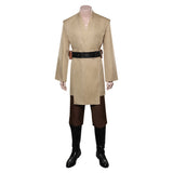 Disfraz Star Wars Tales Of The Jedi Qui-Gon Jinn Cosplay Disfraz Traje Fiesta Navidad Carnaval