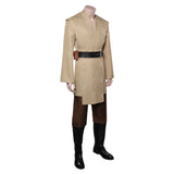 Disfraz Star Wars Tales Of The Jedi Qui-Gon Jinn Cosplay Disfraz Traje Fiesta Navidad Carnaval