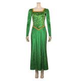 Película Shrek Fiona Princesa Cosplay Disfraz Traje Vestido Falda Navidad Conjunto Carnaval