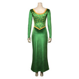 Película Shrek Fiona Princesa Cosplay Disfraz Traje Vestido Falda Navidad Conjunto Carnaval