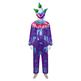 Película Killer Klowns From Outer Space Jumbo Cosplay Disfraz Traje Fiesta Halloween Carnaval