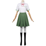 Película Suzume‘s Door Locking Cosplay Disfraz JK Uniforme Falda Traje Halloween Carnaval