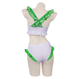 Anime Sailor Moon Kino Makoto Cosplay Fiesta Disfraz Traje de Baño Bikini Creación Secundaria-DISFRAZDEDIADEBRUJAS.ES®